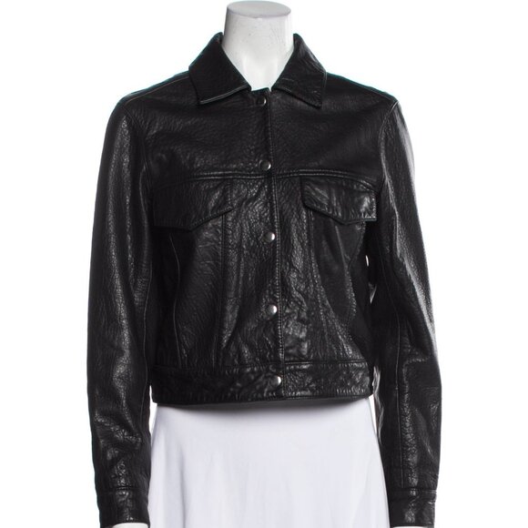 Veda Leather Jacket - Picture 1 of 3